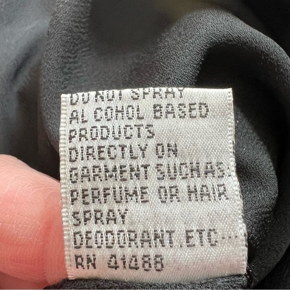 IEENA FOR MAC DUGGAL Ruffle Polka Dot Mini Dress Black Gold Size 4 NEW - Picture 16 of 16